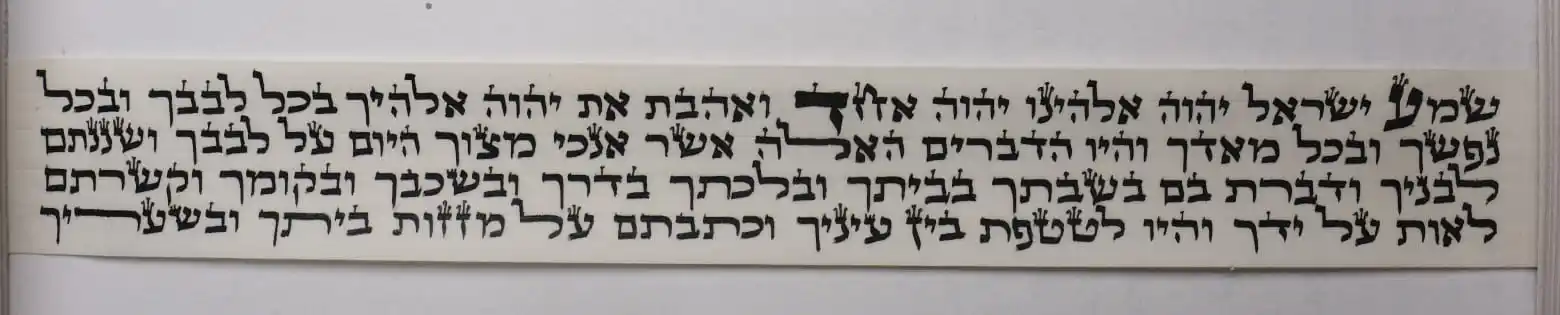 Tefillin - Gassos - prudos ligamrey - Sefardi