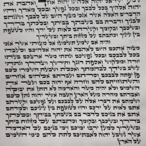 Mezuzah - Alter Rebbe 15/20CM